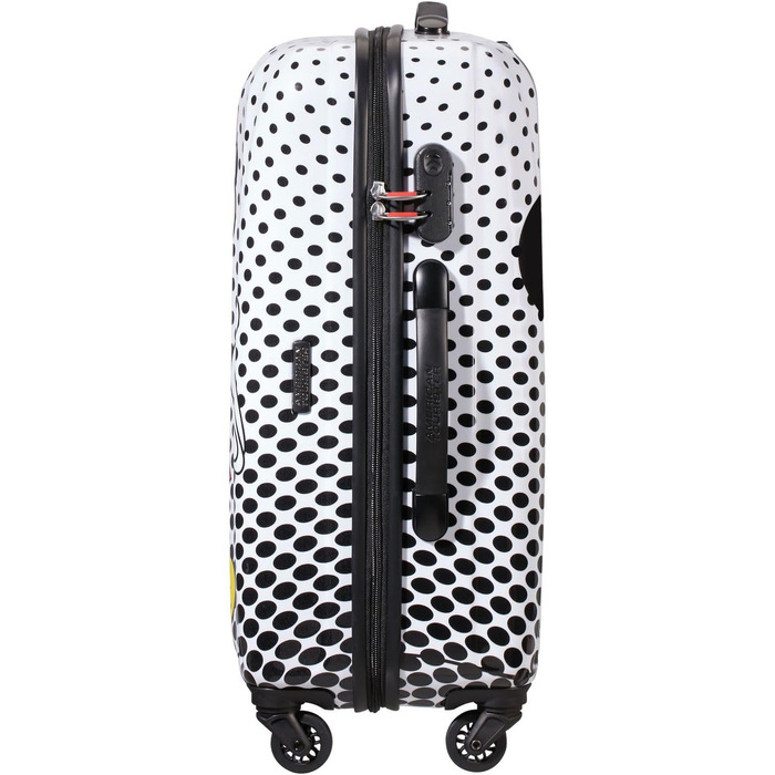 Дитяча валіза American Tourister Disney Legends Spinner S, 65 см, 36 л, багатоколірна (Mickey Mouse Polka Dot)