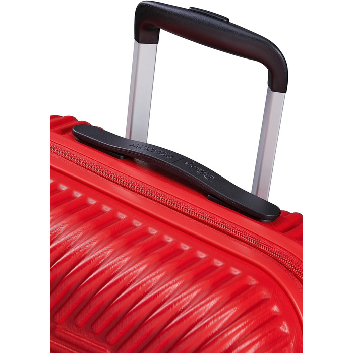 Валіза American Tourister Mickey Clouds, розширювана, 66 см, 63/70 л, червона, на колесах, середня