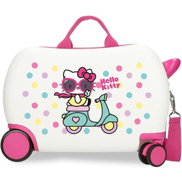 Дитяча валіза Hello Kitty, біла, 31x45x20 см, для дівчаток