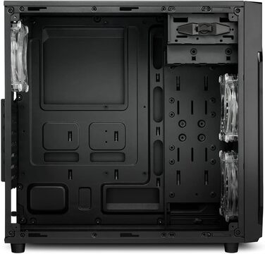 Комп'ютерний корпус Sharkoon VG6-W з RGB підсвічуванням