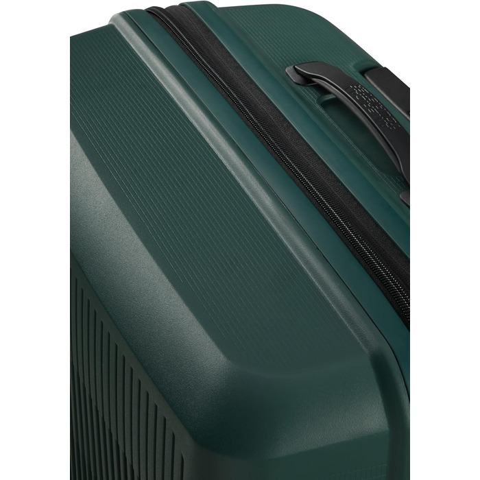 Валіза American Tourister Aerostep Spinner S, розширювана, 55 см, 36/40 л, зелена (Dark Forest), ручна поклажа