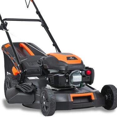 Бензиновий газонокосарка FUXTEC FX-RM5196 4в1 з Edge-Cut, самохідний, 51 см, 170 ccm, 60л травоспікач