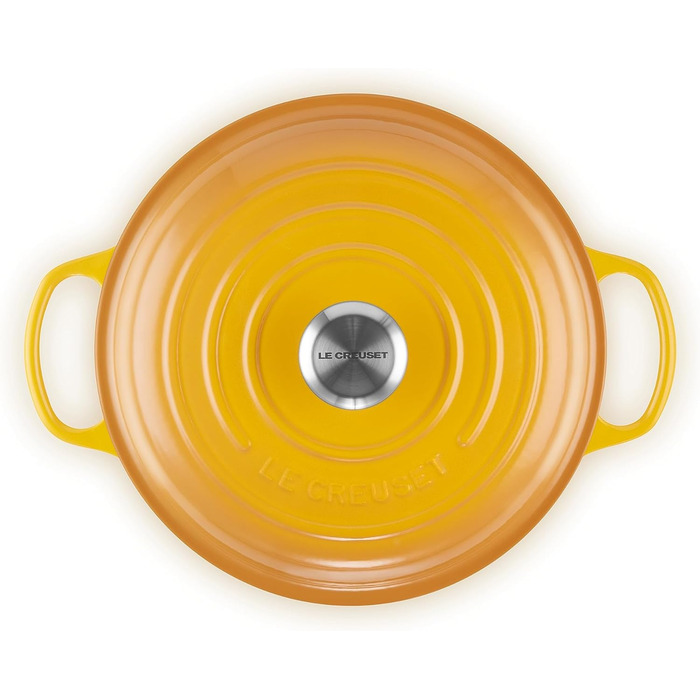 Le Creuset Signature Казанок з чавуну, Ø 30 см, 3,5 л, Azure (Coastal Blue), для всіх типів плит, включаючи індукцію