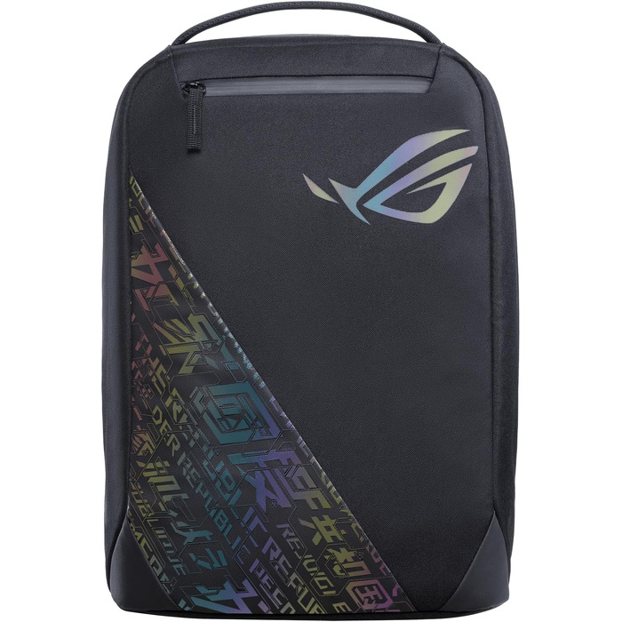 Ігровий рюкзак ASUS ROG BP1501G Holographic Edition для ноутбуків до 18 дюймів, 18л, водовідштовхуючий, чорний