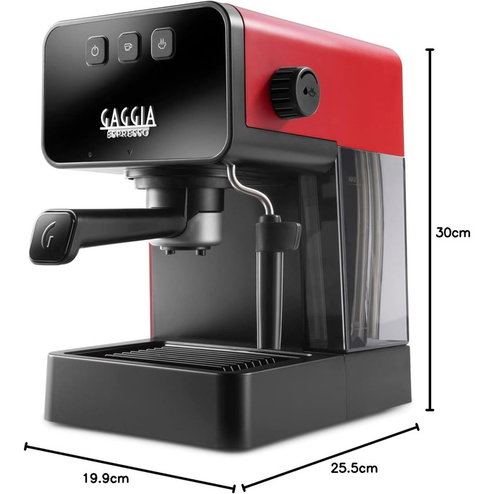 Кавомашина Gaggia Espresso Style Rosso EG2111/03 - еспресо, червона