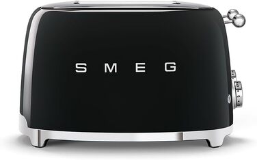 Тостер Smeg TSF03WHEU 4-камерний білий, 6 рівнів підсмажування, функція розморожування та підігріву, 2000 Вт