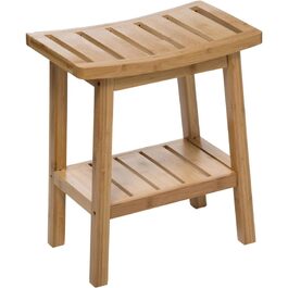 Бамбуковий шезлонг WELL HOME Harmonie в японському стилі Zen, 46x39x25 см