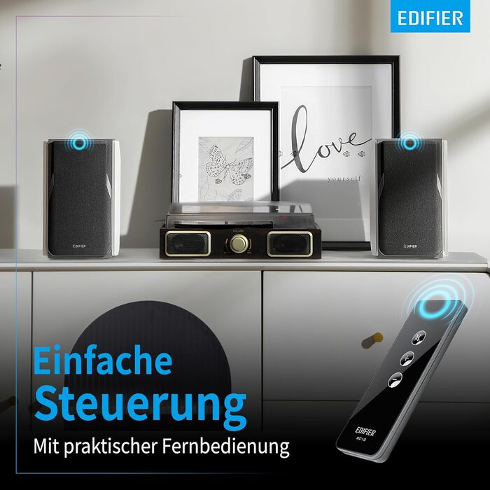 Акустична система Edifier Studio R1380DB 2.0 Bluetooth 5.1 (42 Вт) з пультом ДУ та регулятором басів/високих частот для TV, PC, смартфону