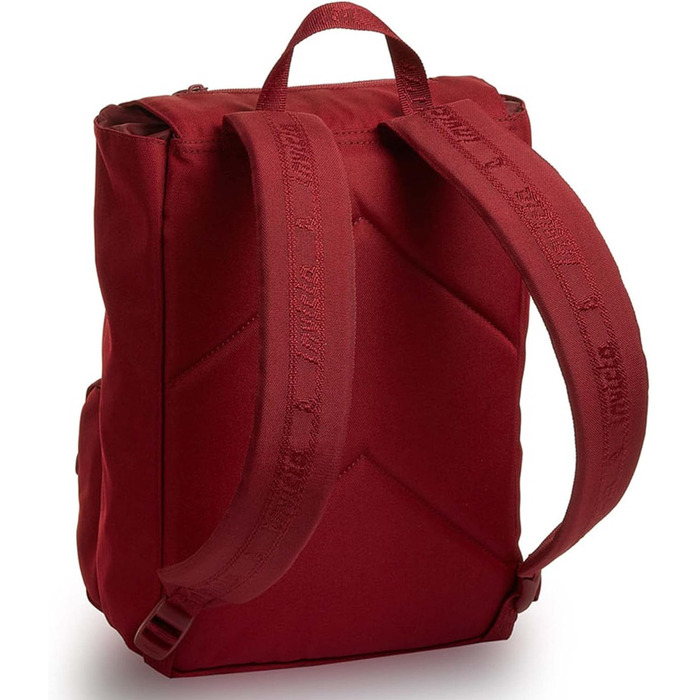 Рюкзак Invicta JOLLY SOLID S, універсальний міський, червоний, для офісу, навчання, спорту, італійський дизайн