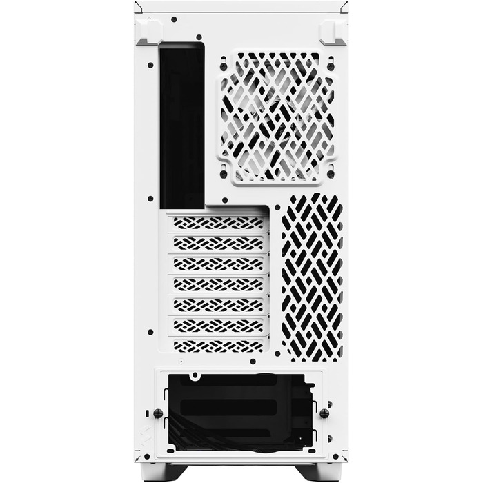 Корпус Fractal Design Define 7 Compact White ATX, алюміній/сталь, шумоізольований, білий, для тихого ПК