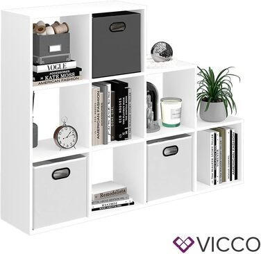 Стелаж-сходи Vicco, білий, 142.2 x 107.8 см, для дому