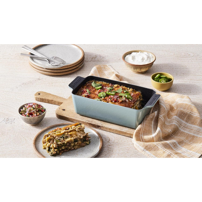 Le Creuset Прямокутний деко 23 см, червоний, кераміка