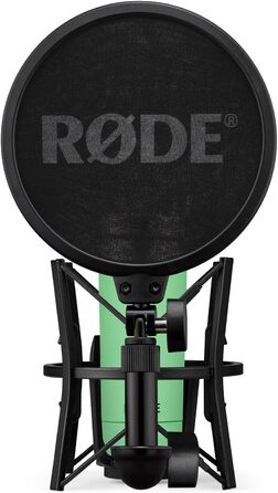 Студійний мікрофон Rode NT1 Signature Green з мікрофонною стійкою keepdrum, зелений