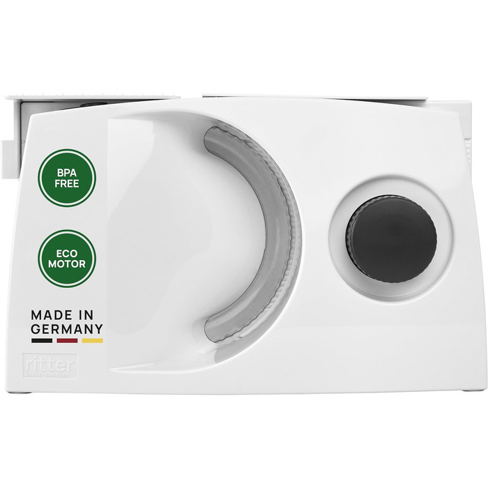 Електрична скибочкарка ritter markant 05 для хліба та продуктів, складана, з Eco-мотором, вироблено в Німеччині