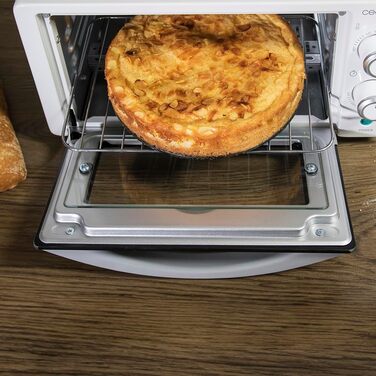 Міні-піч Cecotec Bake&Toast 1090 White 10л, 1000 Вт, таймер 60 хв, до 230°C, біла