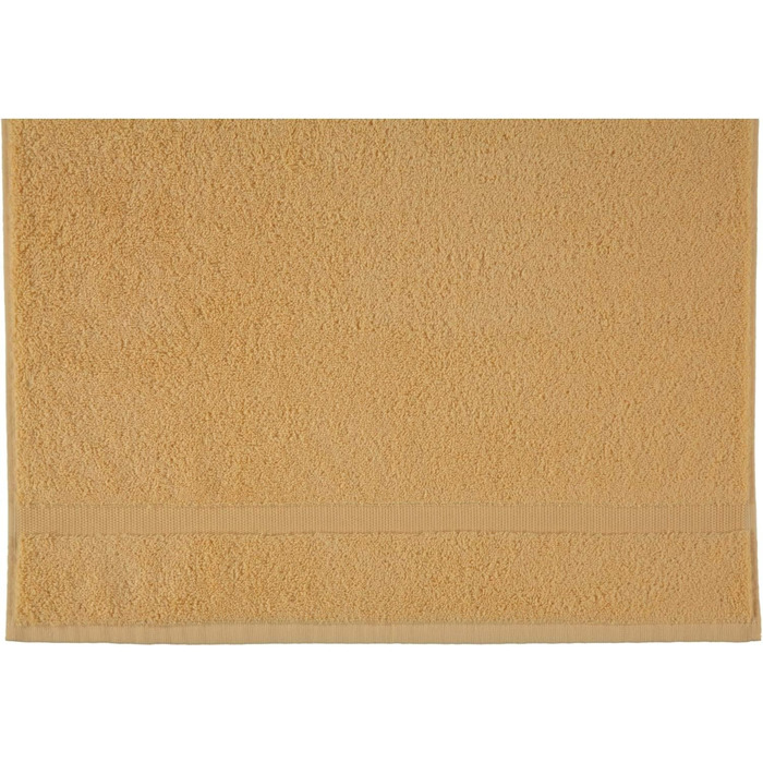 Махровий рушник Rhomtuft Princess 70x130 см, жовтий, преміум