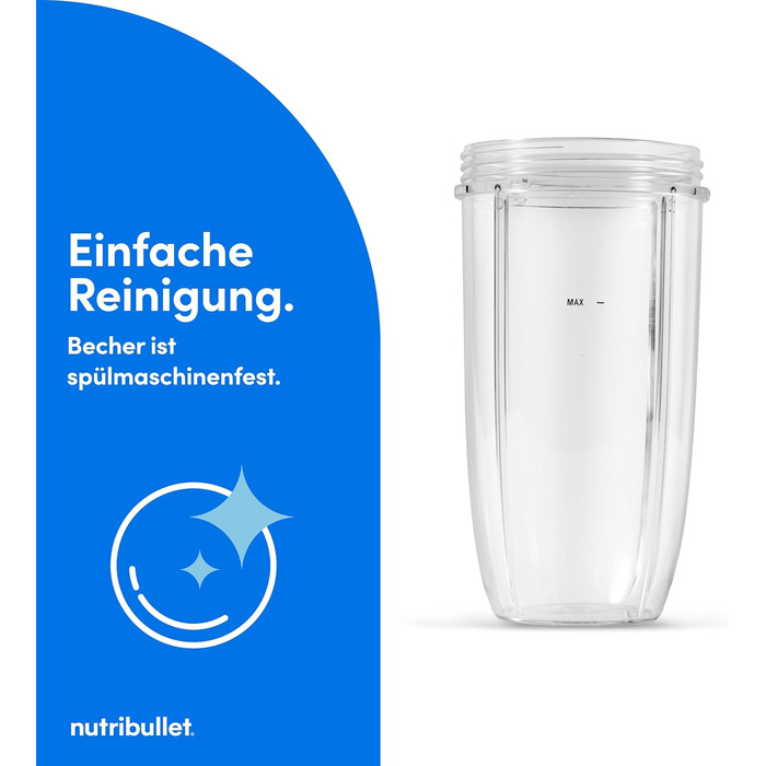 Nutribullet Pro 900 Блендер для смузі та коктейлів, 900 Вт, Оливково-зелений (NB904MASN) - Екстракція поживних речовин, компактний дизайн
