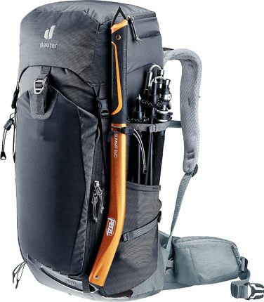 Рюкзак Deuter Trail Pro 36 л для туризму та альпінізму, чорний (модель 2024)