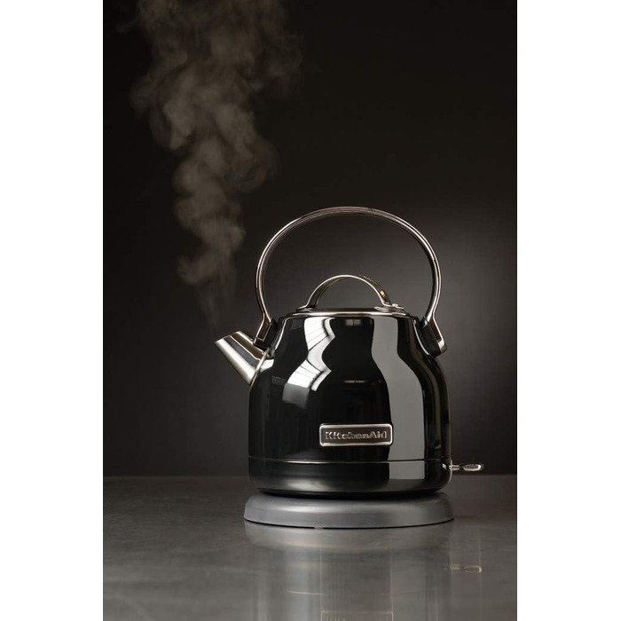 Електрочайник KitchenAid 5KEK1222EOB, 1.25 л, онікс чорний