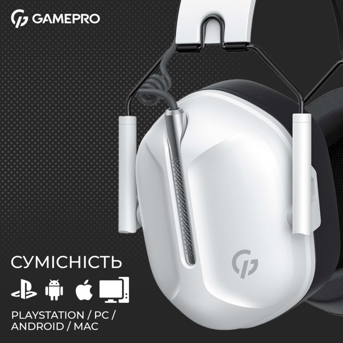Ігрова гарнітура GamePro Genesis Hunter (HS1350W)