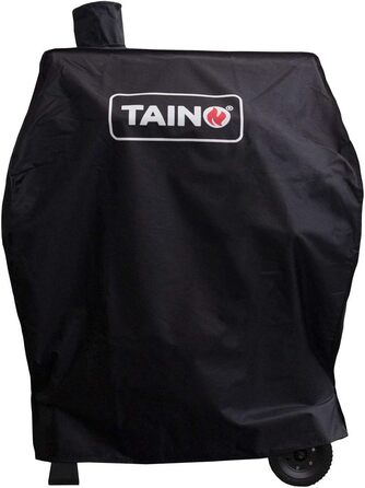 Гриль-вагон TAINO Hero XL з коптильнею, вугільний гриль-камін, чавунна решітка, аксесуари, кришка