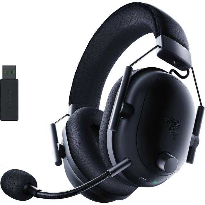 Ігрова гарнітура Razer BlackShark V2 Pro (2023) Quartz Pink — дротова багатоплатформна навушники з мікрофоном Hyperclear, 7.1 Surround Sound, драйвери Triforce 50мм