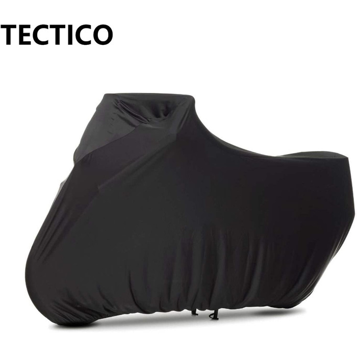 Еластичний чохол для мотоцикла TECTICO XL, дихаючий, для гаража, чорний, 230XL (90×36×49 дюймів)