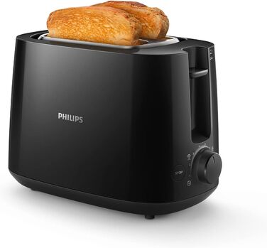 Набір: ручний міксер Grundig HM 5040 300 Вт чорний-сріблястий + тостер Philips HD2581/90 на 2 тости, 8 режимів, підставка для булочок, функція розморожування, автоматичне вимкнення, чорний