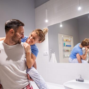 Підвісна полиця Relaxdays для ванної та кухні, металева, хромована, настінна, 112x45x23 см, срібляста