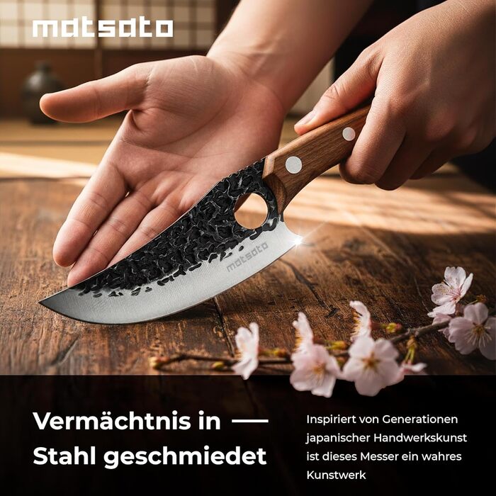 Набір кухонних ножів Matsato (3 шт.) - професійні, гострі, для кухні