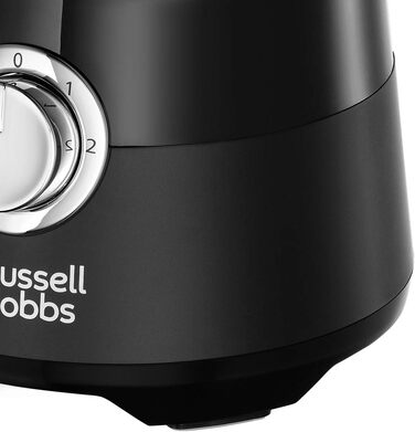 Ручний міксер Russell Hobbs 24672-56, матовий чорний (5 швидкостей + турборежим, вінчики та гаки для тіста, кнопка викидання насадок)