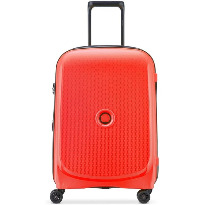 Валіза DELSEY PARIS Belmont Plus S, червоний колір, пластикова