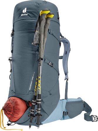 Рюкзак Deuter Aircontact Core 40+10 л графітовий для трекінгу, унісекс