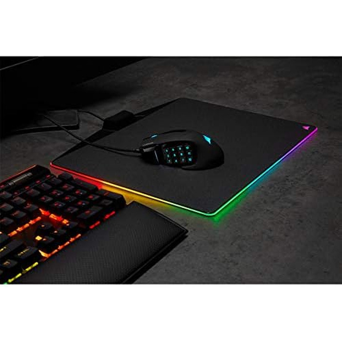 Ігрова миша Corsair Scimitar RGB Elite для MOBA/MMO, дротова, чорна