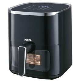Аерофритюрниця JOCCA 5L 1450W з LED сенсорним екраном, регулюванням температури та функцією енергозбереження, чорна