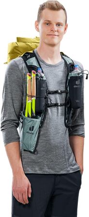 Водонепроникний альпіністський рюкзак Deuter Vertrail 16 л, жовто-бірюзовий