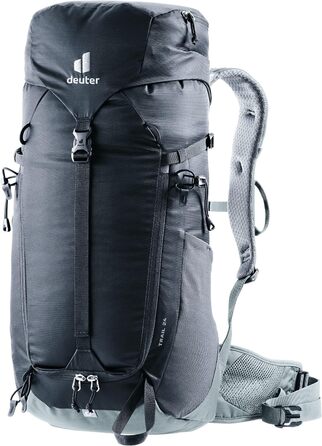 Рюкзак Deuter Trail 24 для хайкінгу та скелелазіння, чорний, 24 л (модель 2024)