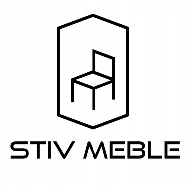 Приліжкова тумба Stiv-Meble, білий матовий, 32x41x30 см, для самостійного збирання