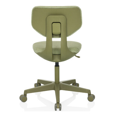 Дитячий письмовий стілець / дитяче крісло KID COLORE тканина зелений hjh OFFICE