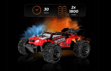 Радіокерований монстр-трак Overmax X-Gravel RC 1:20 (швидкість до 20 км/год)