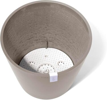 Еко-горщик Ecopots Gross Taupe: великий квітковий горщик 50x50x44.3 см