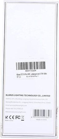 Ліхтар Klarus XT21X Pro 4400 Люмен, суперяскравий LED, 336 м, USB акумуляторний