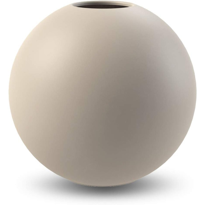 Ваза для квітів Cooee Design Ball 20см, пісочний колір