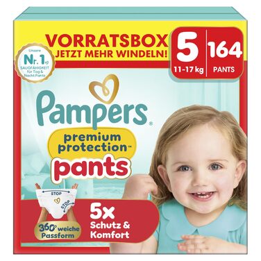 Підгузки-трусики Pampers Premium Protection Pants розмір 4 (9-15 кг), 168 шт, преміум-захист та комфорт