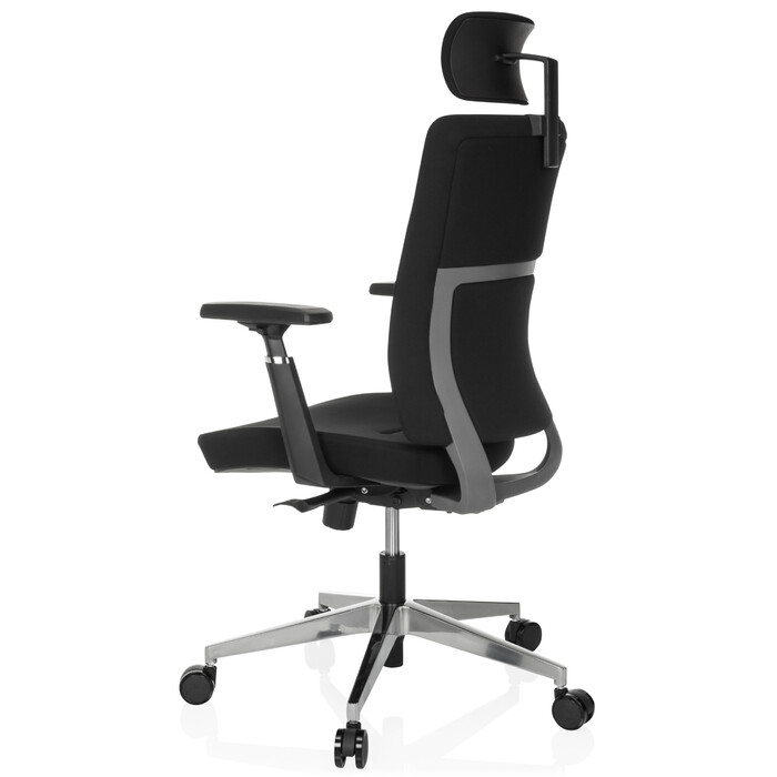Офісне крісло / поворотне крісло CAPTIVO PRO тканина чорний hjh OFFICE
