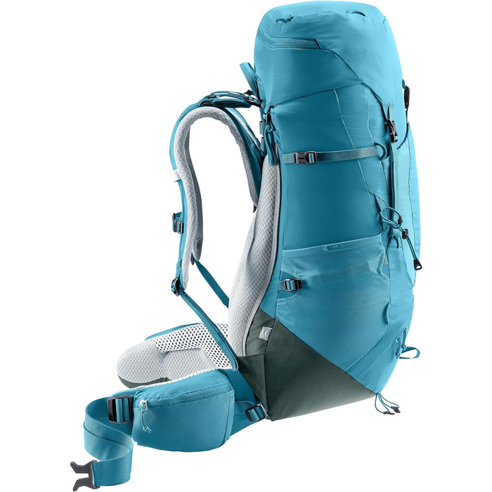 Рюкзак для трекінгу Deuter Aircontact Lite 35+10 SL для жінок, легкий, Lagoon-ivy, 35+10 л
