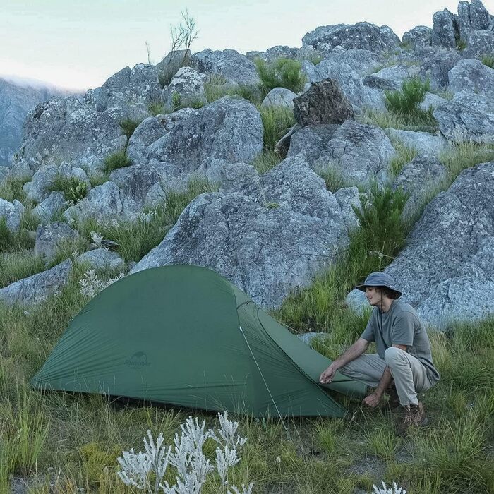 Намет Naturehike Cloud Up 1 для 1 особи, ультралегкий, 4-сезонний, туристичний