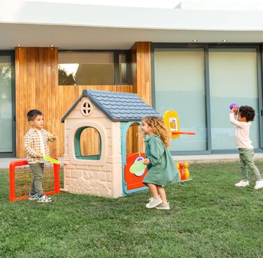 Дитячий будиночок FEBER Casual 6 Activities з аксесуарами, стійкий до сонця, від 3 років