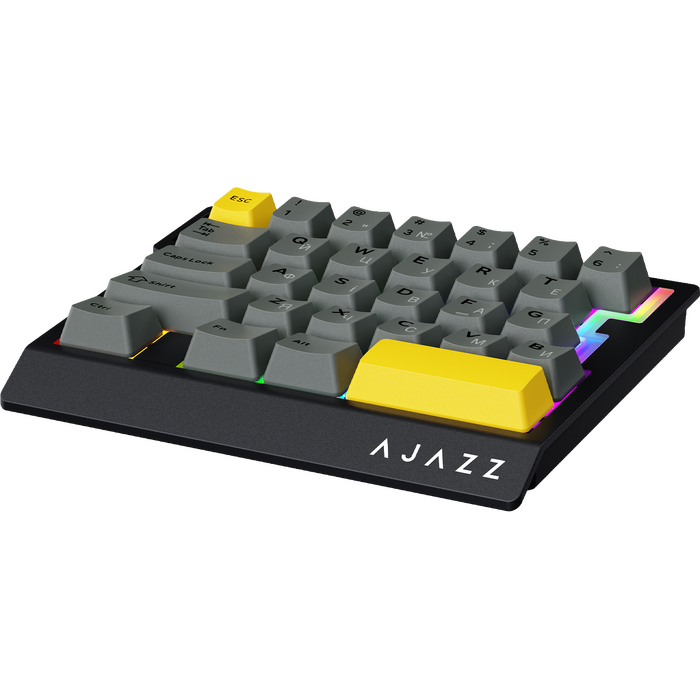 Дротова магнітна клавіатура Ajazz AK029 Ice lsland Magnetic Switch (AK029-I-BY)