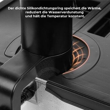 Контейнер для Sous Vide 11л з кришкою та решіткою, полікарбонат (без BPA), універсальний для багатьох Sous Vide пристроїв